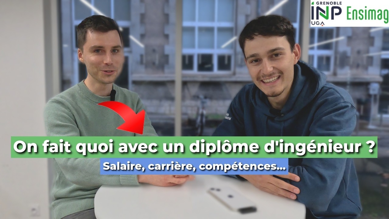 Le parcours d'un INGÉNIEUR de l'ENSIMAG ! (Lycée, BUT, École d'ingénieur, 1er travail)