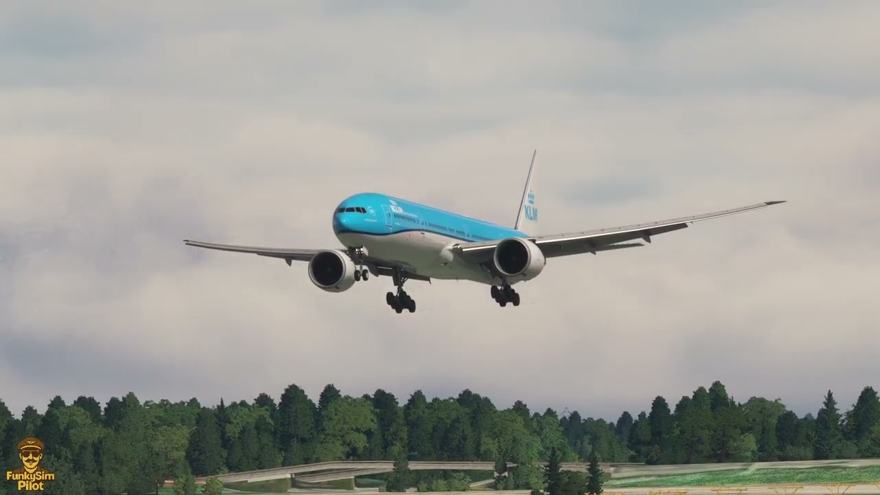 LANDING REPLAY - AMSTERDAM (EHAM) ILS RW18R PMDG 777-300ER
