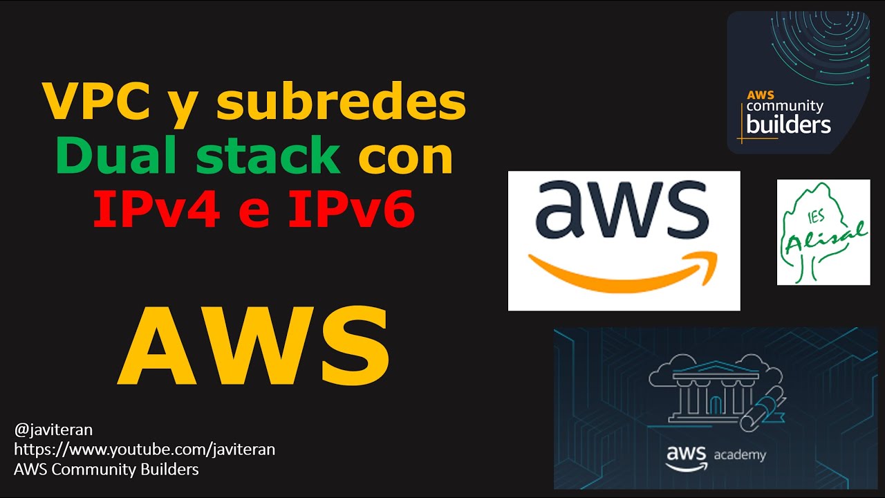 03 AWS Academy. VPC Dual Stack IPv4-IPv6. Primeros pasos