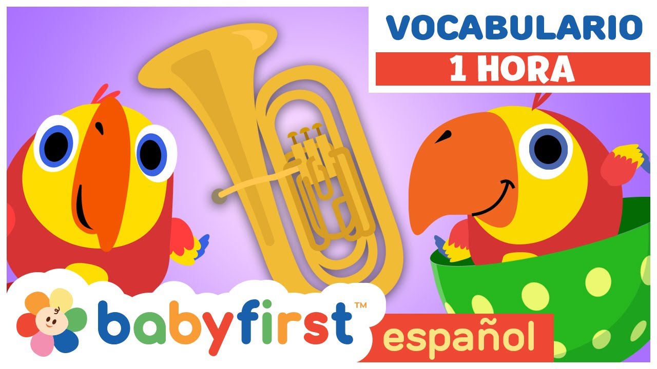 Nuevas Palabras con Larry | Aprende los instrumentos musicales | HUEVOS SORPRESA | BabyFirst Español