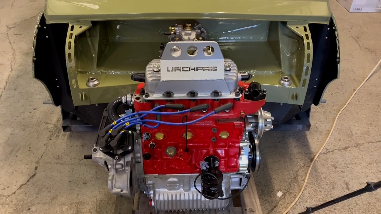 Classic Mini Engine Lifting Bracket + More Painting