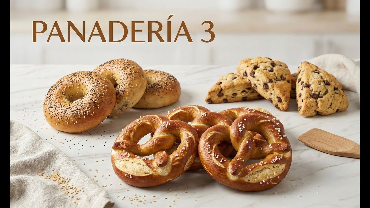 Estreno de curso en línea: Panadería Vol. 3 🍞 | Técnicas avanzadas y panes listos para vender