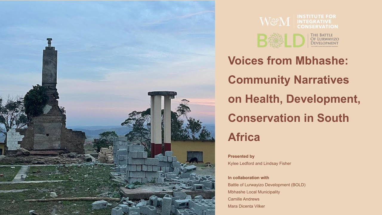 2025 CRP:  Community Narratives on Health, Development, Conservation in South Africa