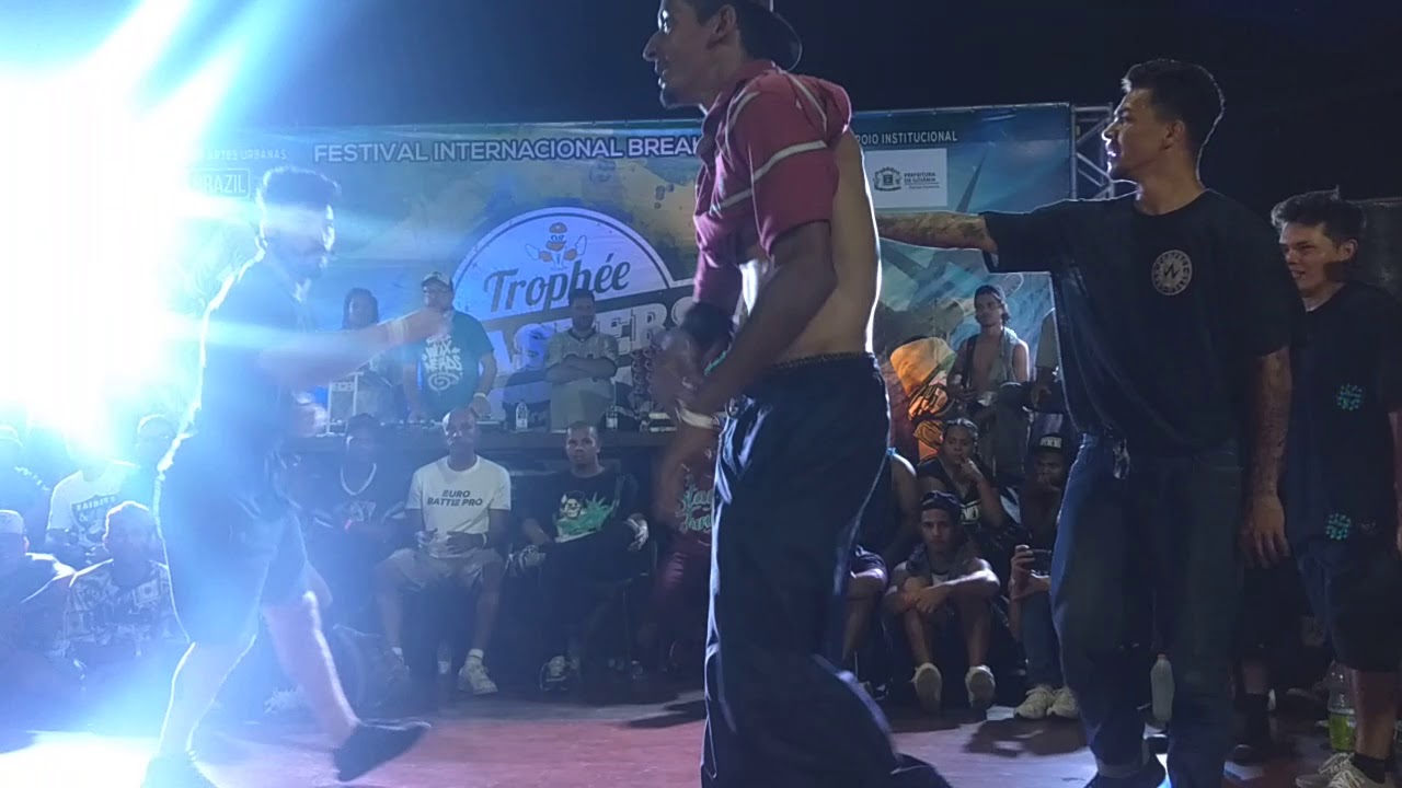 Funk Fockers vs Hip Hop no Trem Tropher Master