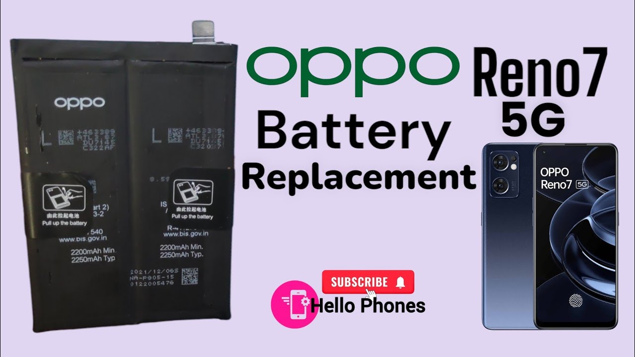 RENO 7 5G BATTERY REPLACEMENT | HOW TO CHANGE OPPO RENO 7 5G BATTERY #how #oppo #new