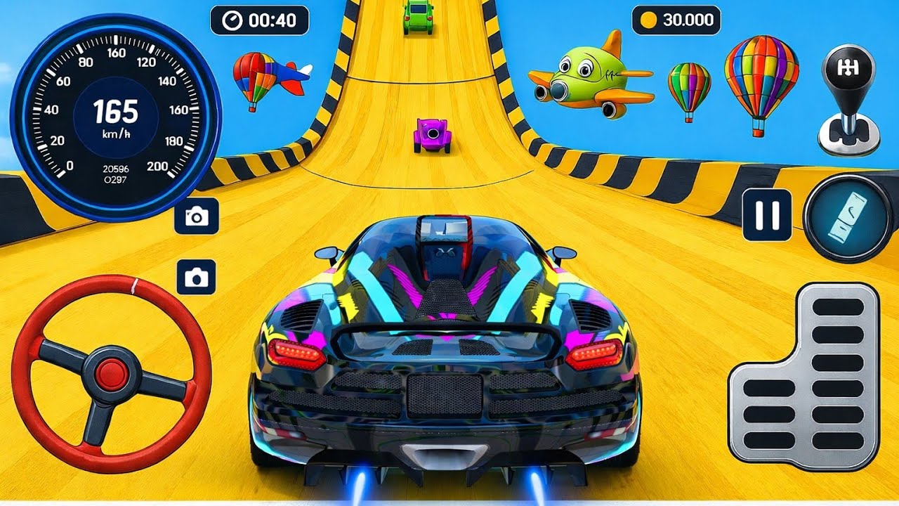 Impossible GT Car Stunt Racing - GT Car Stunt Master 3D - Android GamePlay 