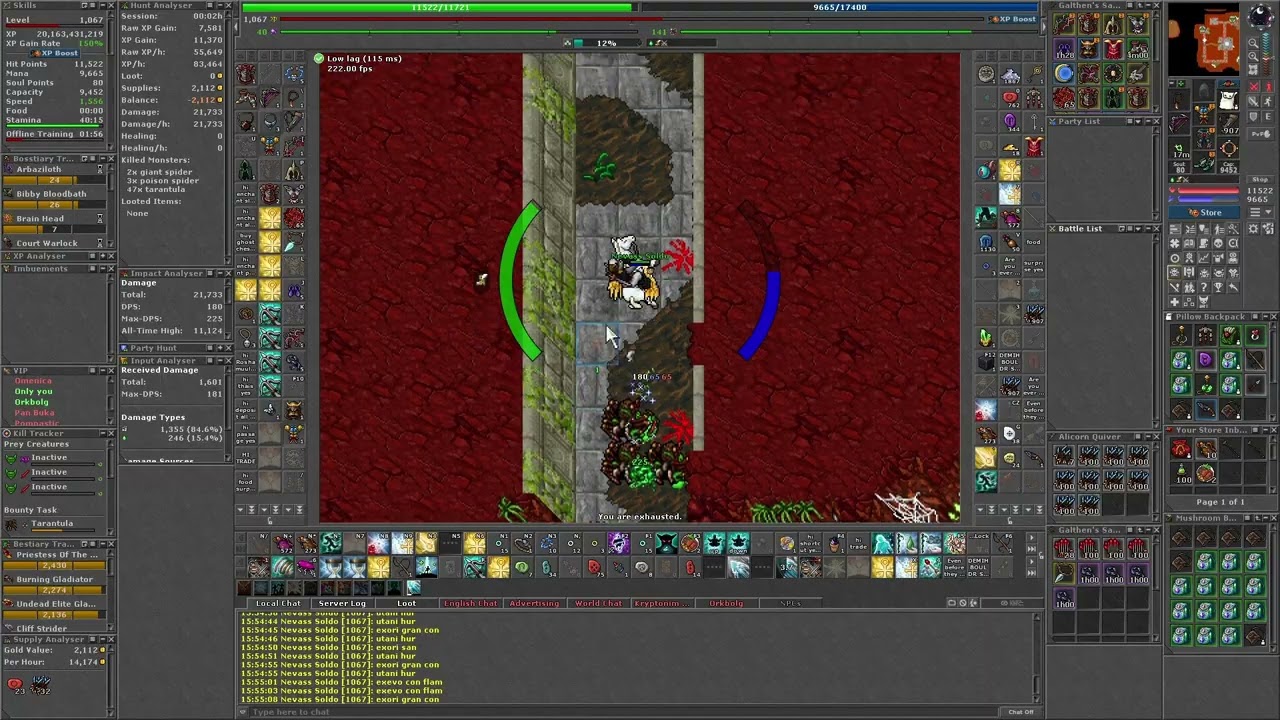 Tarantula - S tier bounty beginner mission Tibia