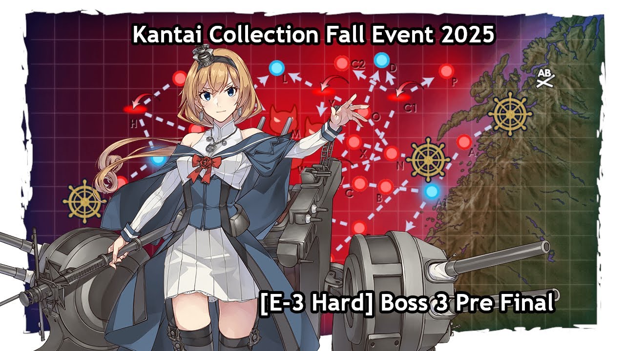 「艦これ」Kantai Collection Fall Event 2025 [E-3 Hard] Boss 3 Pre Final