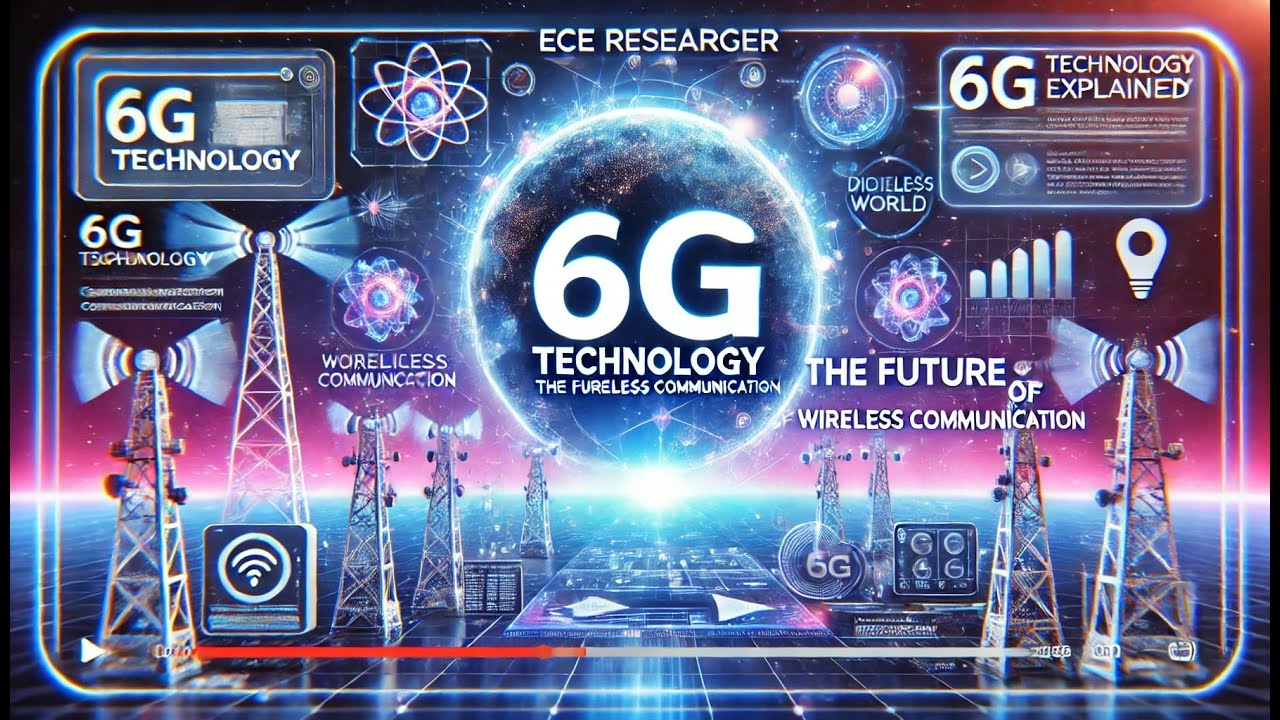 6G Technology Explained in Hindi-English with @ECEResearcher