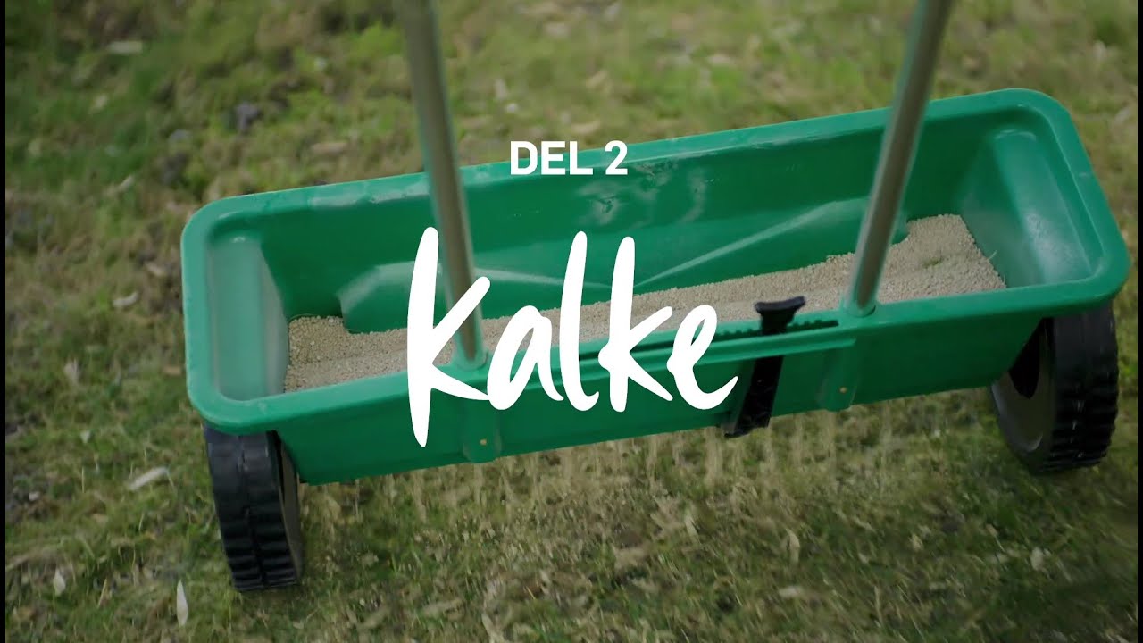 Gjør hagen klar - Slik kalker du