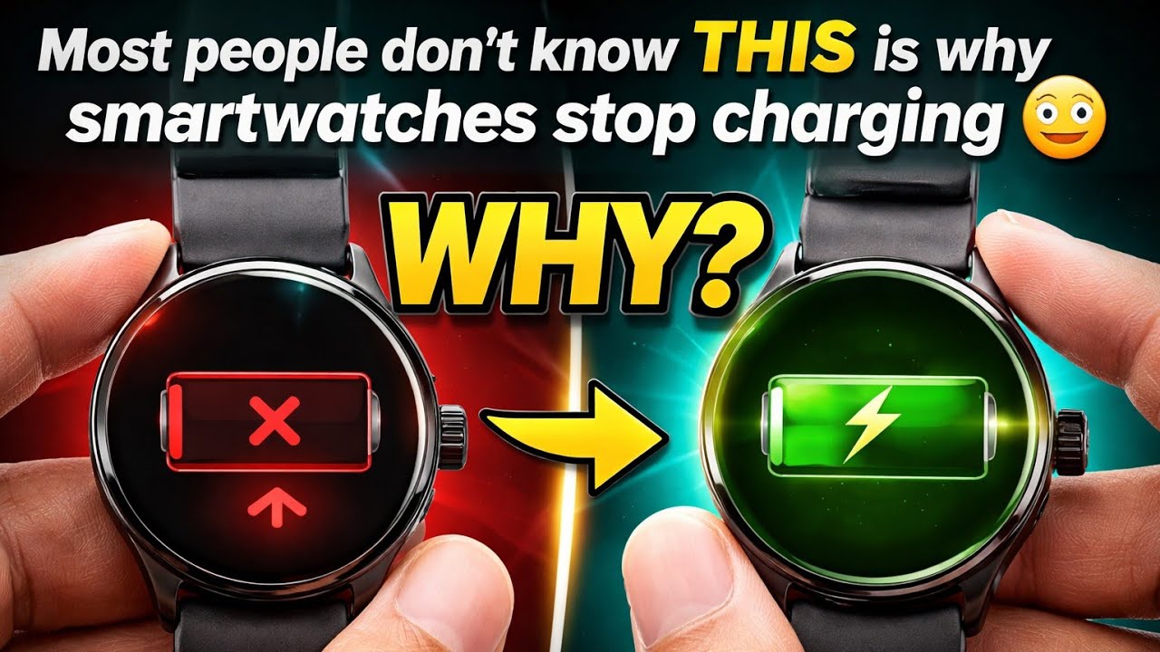 Most people don’t know THIS is why smartwatches stop charging 😳