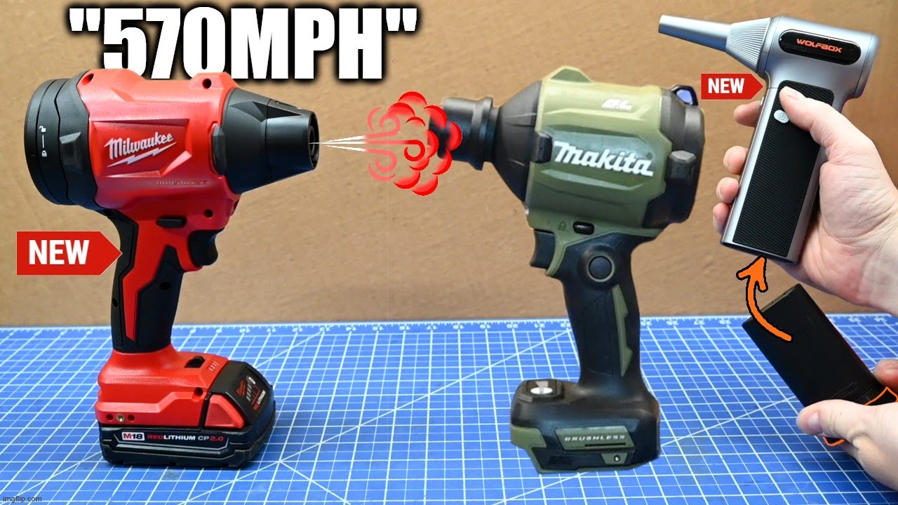 Первый турбовентиляторный Duster от M18 против Makita, новый Wolfbox с заменой магнитов