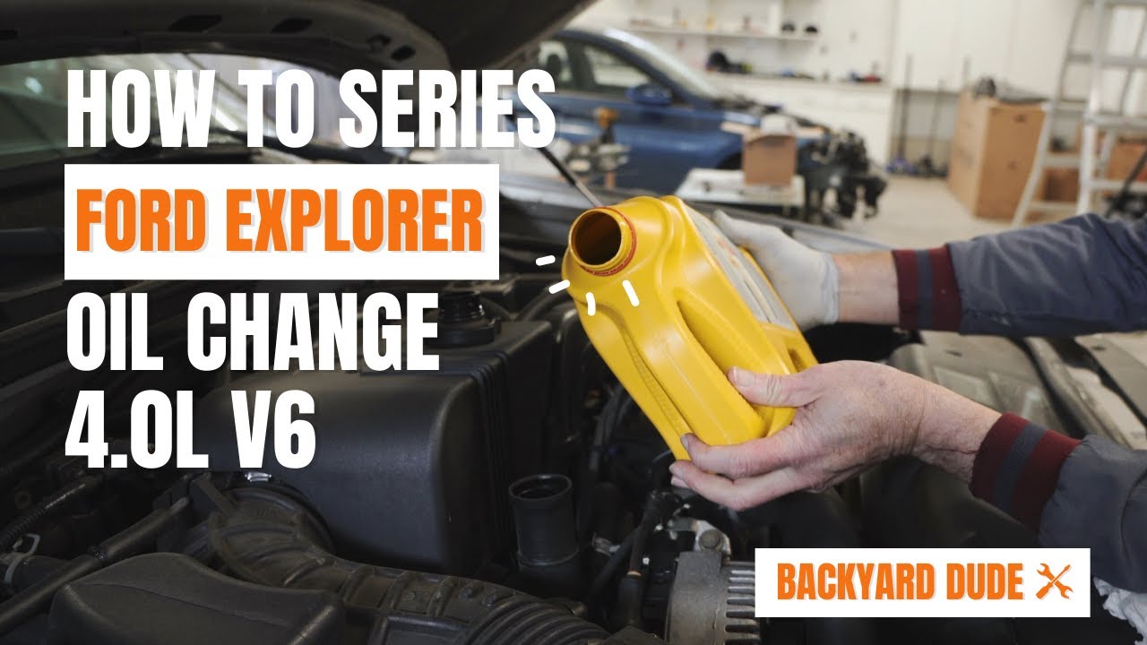 How to Change the Oil | 2002-2005 Ford Explorer 4.0L