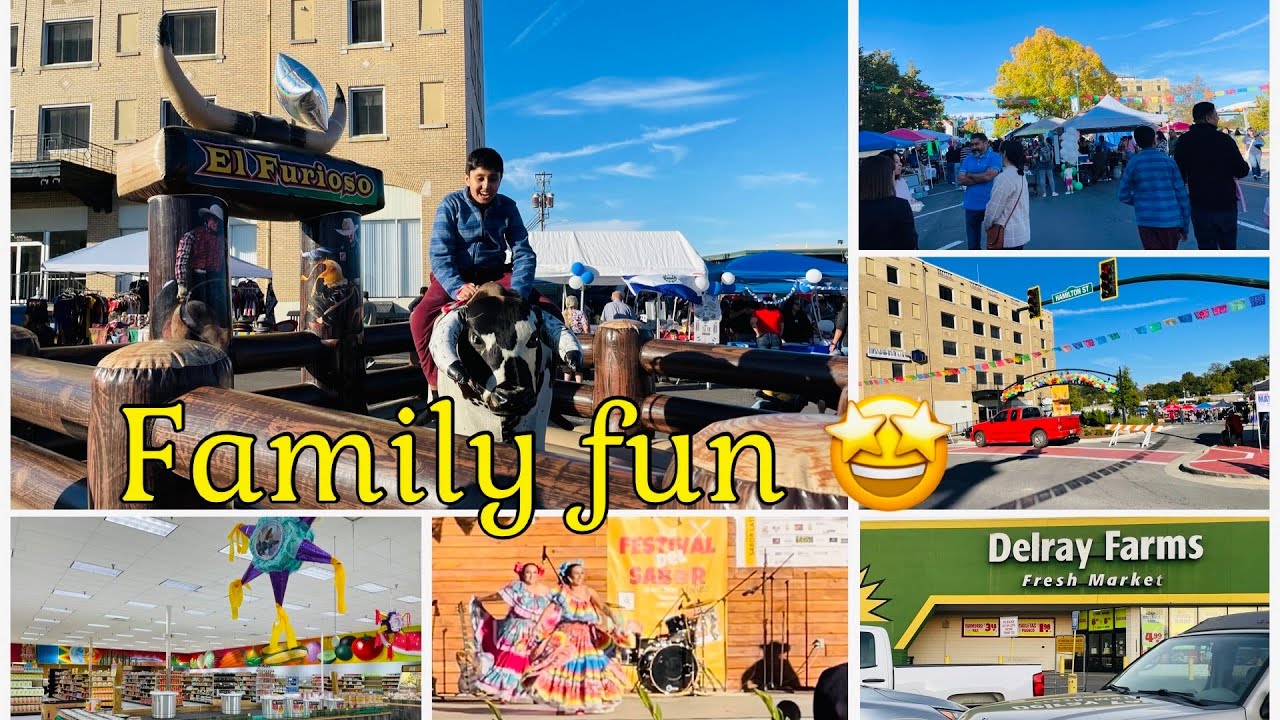 Family fun 🤩 Weekend outing vlog~Mexican festival & Grocery store exploring