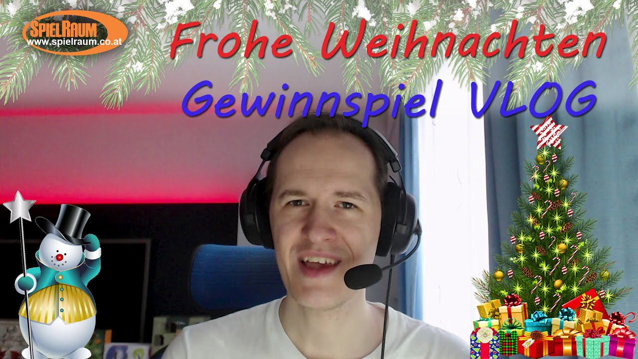 SpielRaum Weihnachts-Gewinnspiel + VLOG [DE]