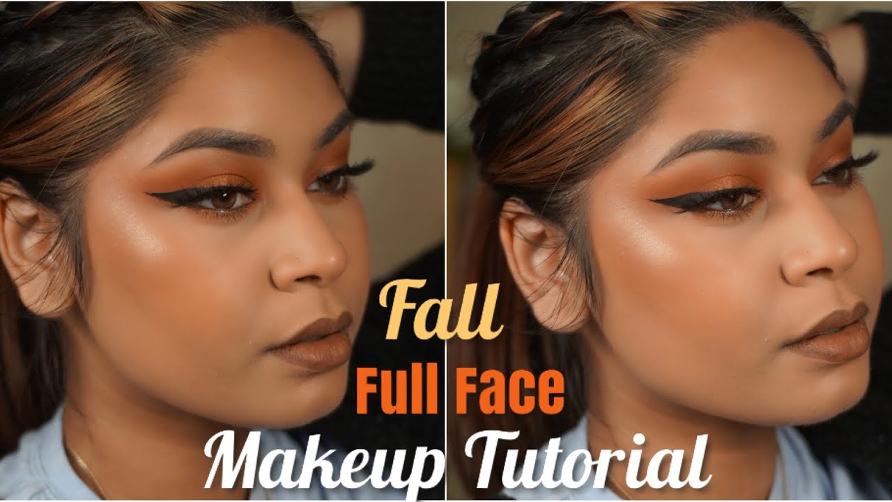 Fall Full Face Makeup Tutorial!