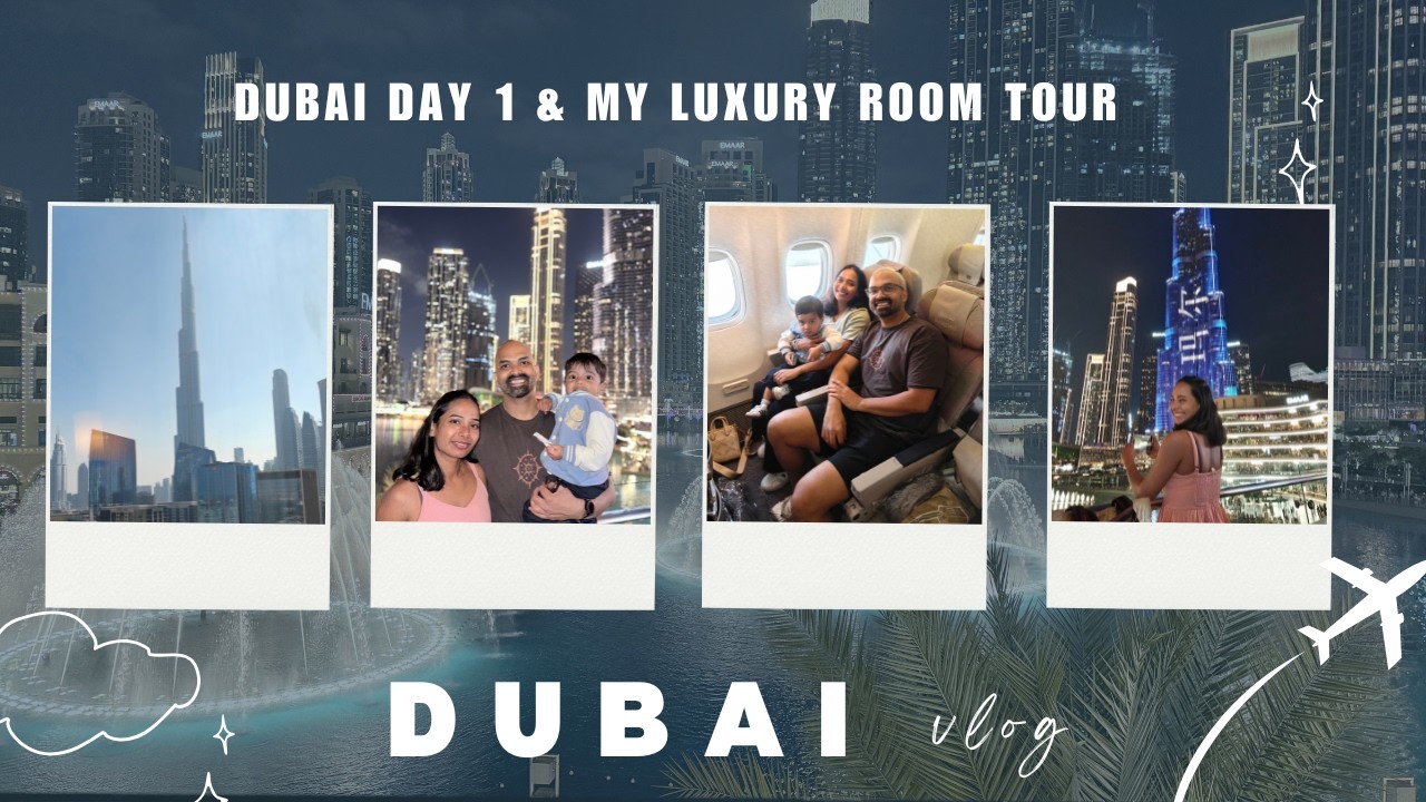 Dubai Day 1: My Dream Hotel Room with Burj khalifa View + I broke my i phone just before bording :(