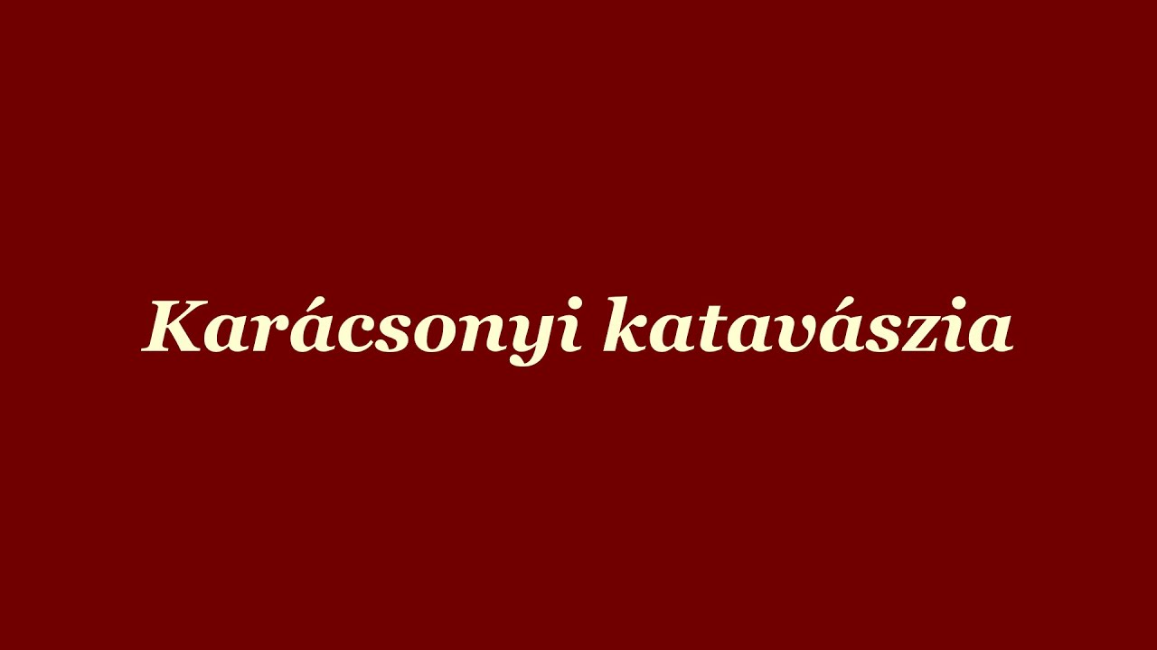Karácsonyi katavászia