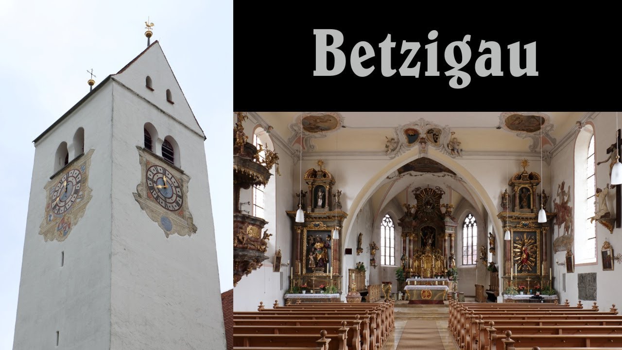 BETZIGAU (OA), Pfarrkirche St. Afra - Gesamtgeläut