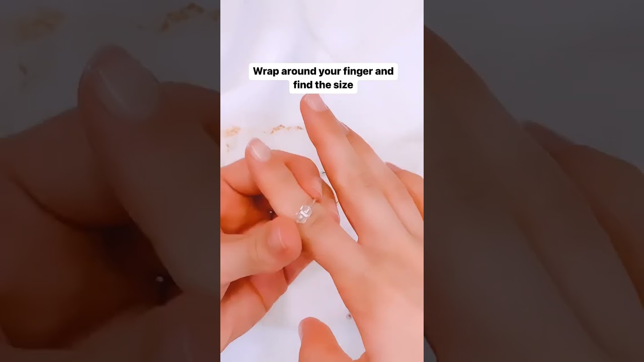 FREE RING SIZER #shorts #ring #ringsize #rings #crystal #sterlingsilver #goldrings #free
