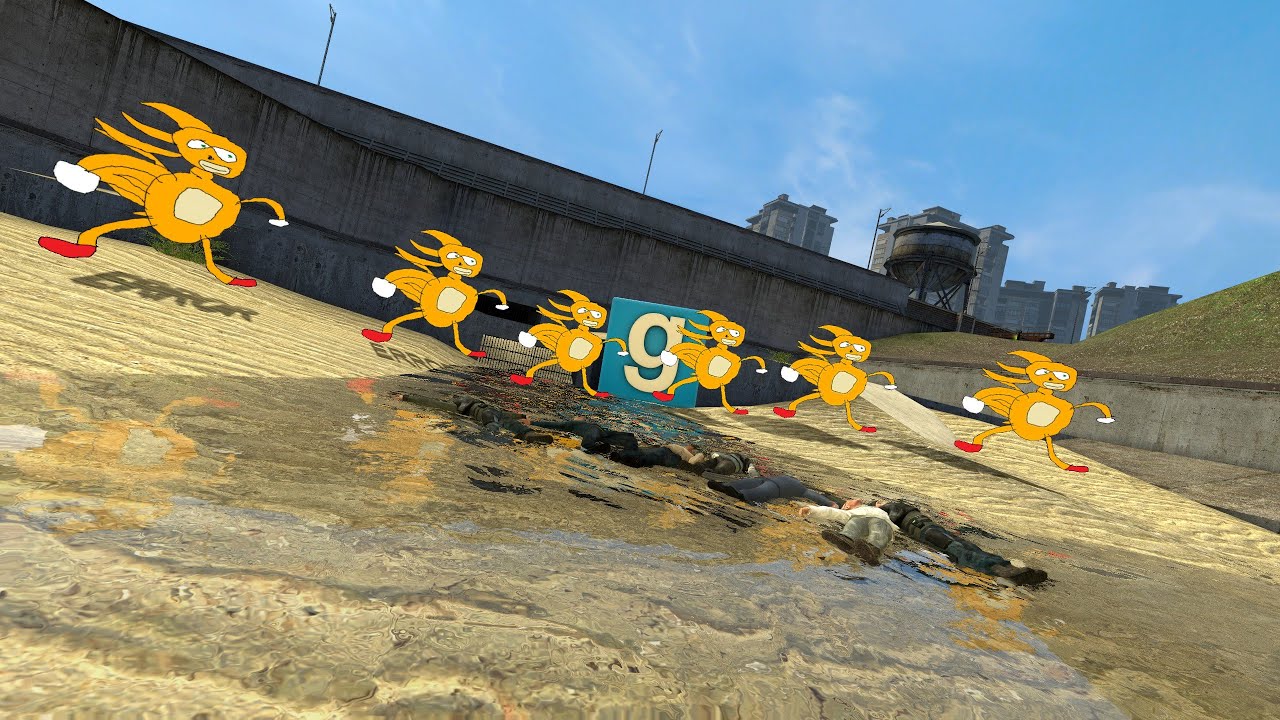 The Nextbot one - Garry's Mod gameplay