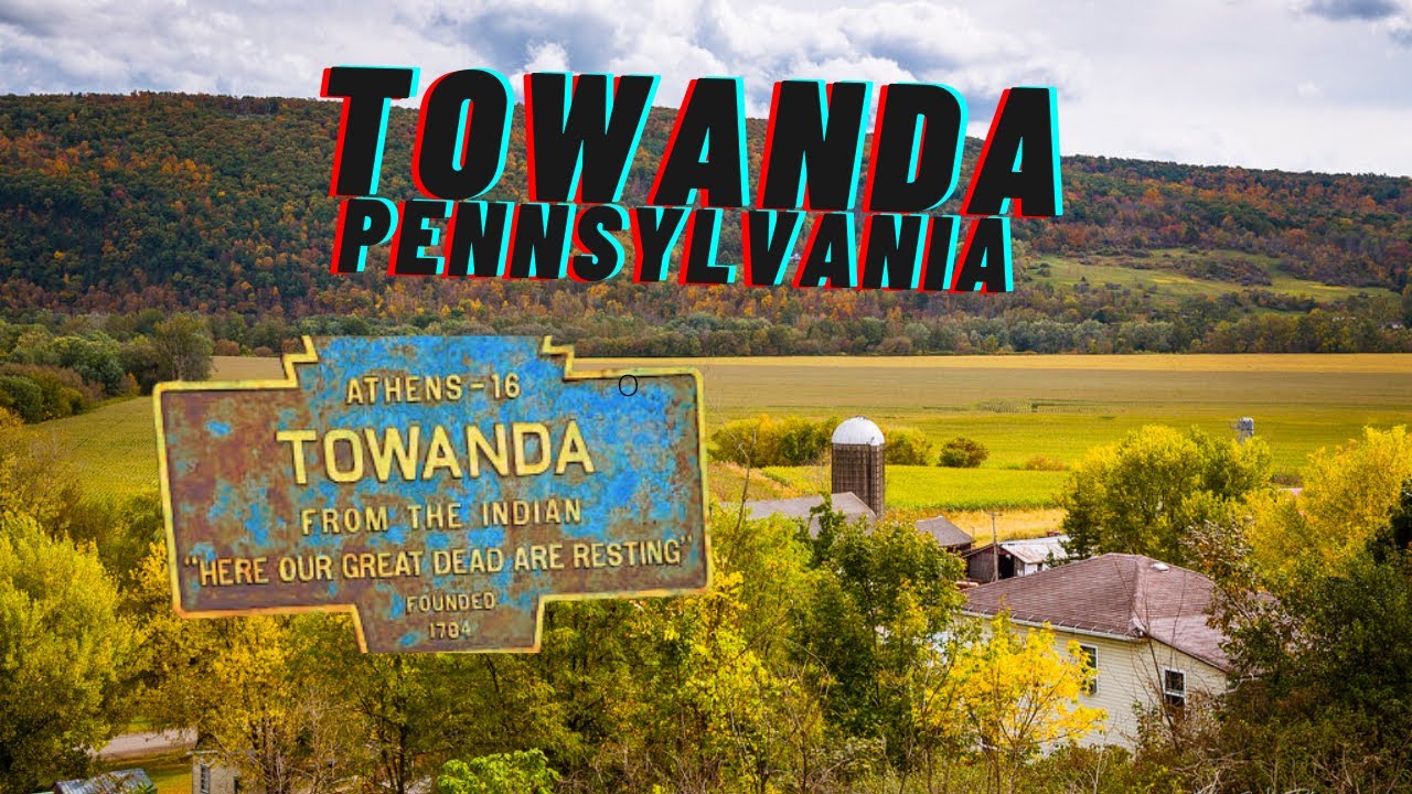 Town of Towanda Pennsylvania, Mountains.....