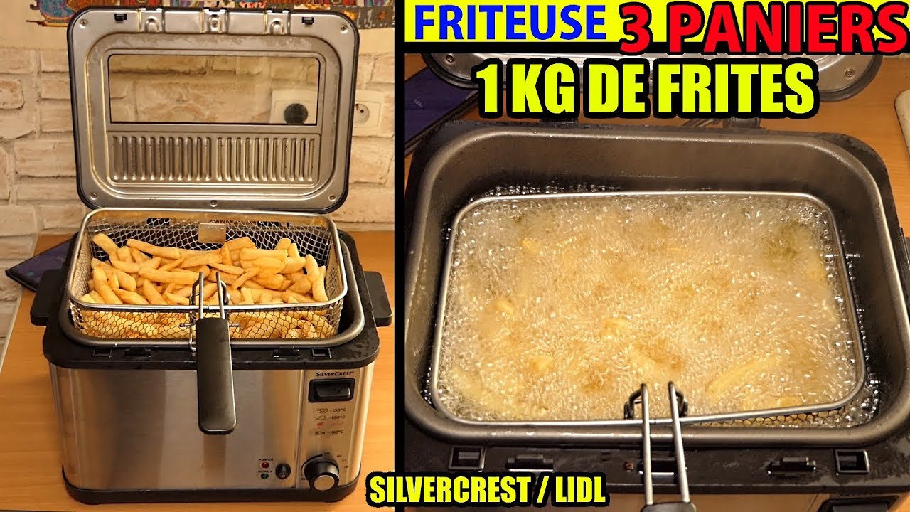 фритюрницы LIDL SILVERCREST 3 корзины