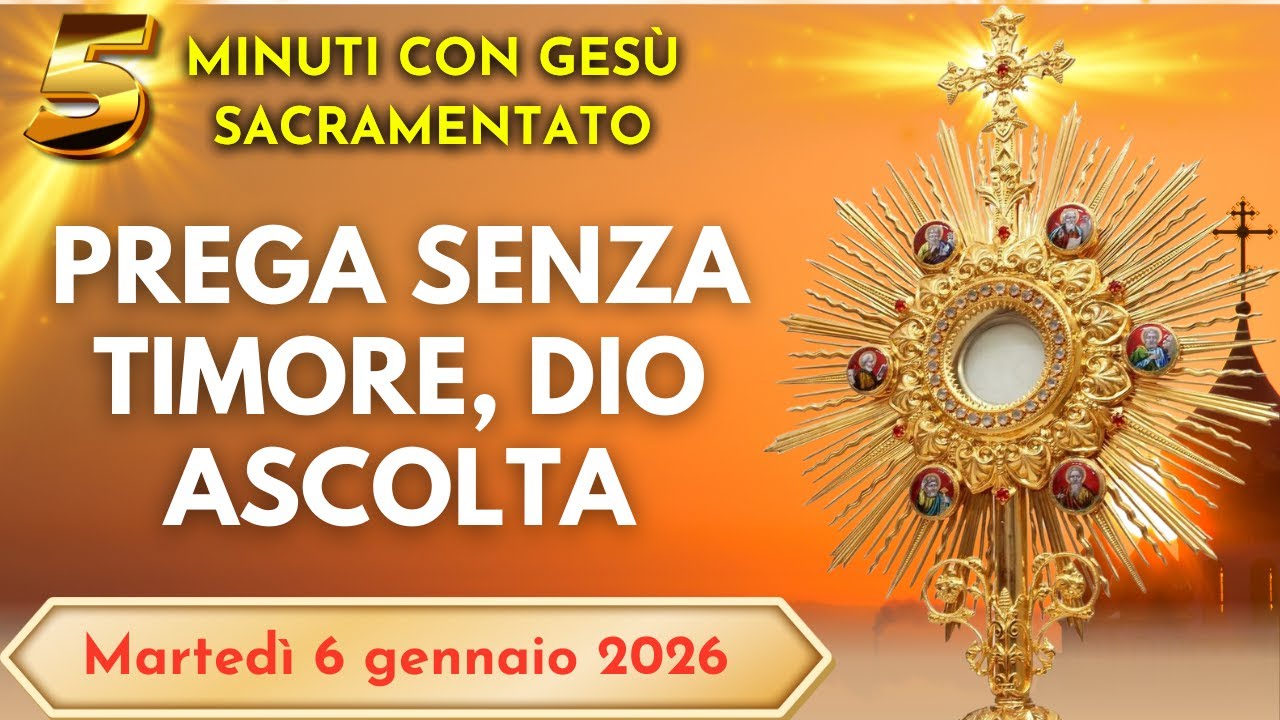 15 MINUTI CON GESU SACRAMENTATO - La Forza che Spalanca le Porte del Cielo
