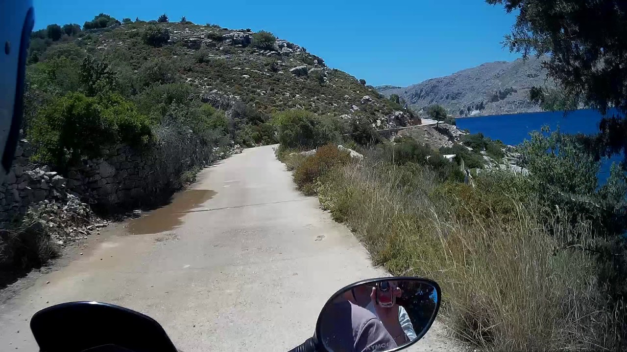 Symi motodrive from Symi town to Emborio