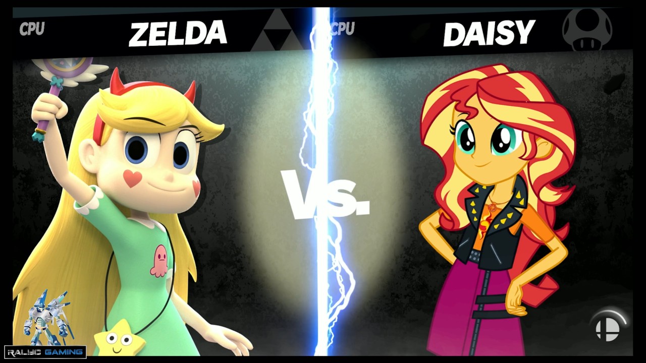 Star Butterfly vs Human Sunset Shimmer
