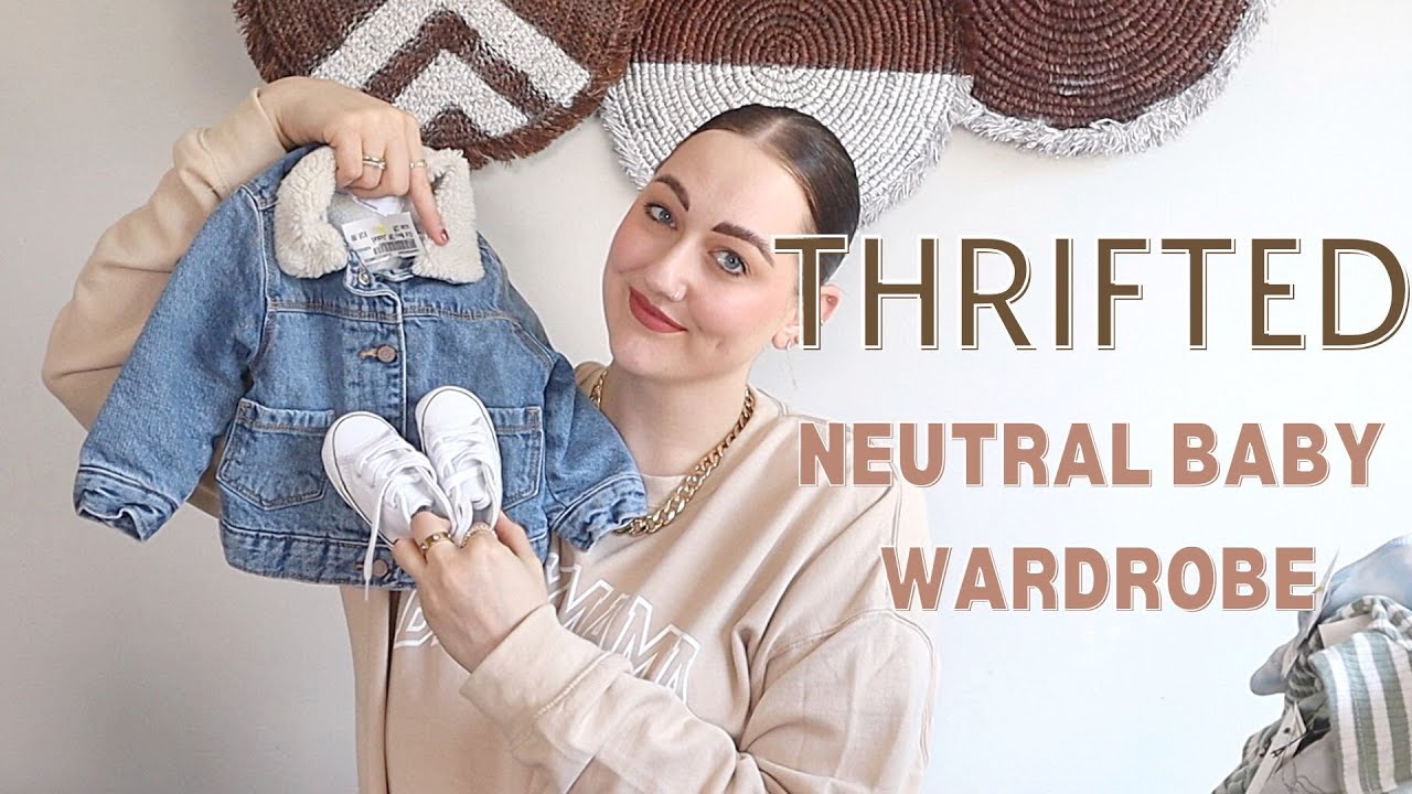 thrifted baby clothing haul.
