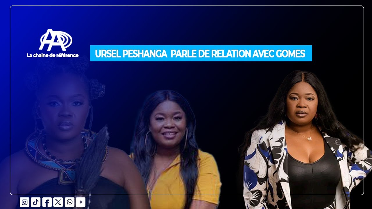 L'actrice  internationale  congolaise Ursule peshanga Black Line dans la série ivoirienne sur À+