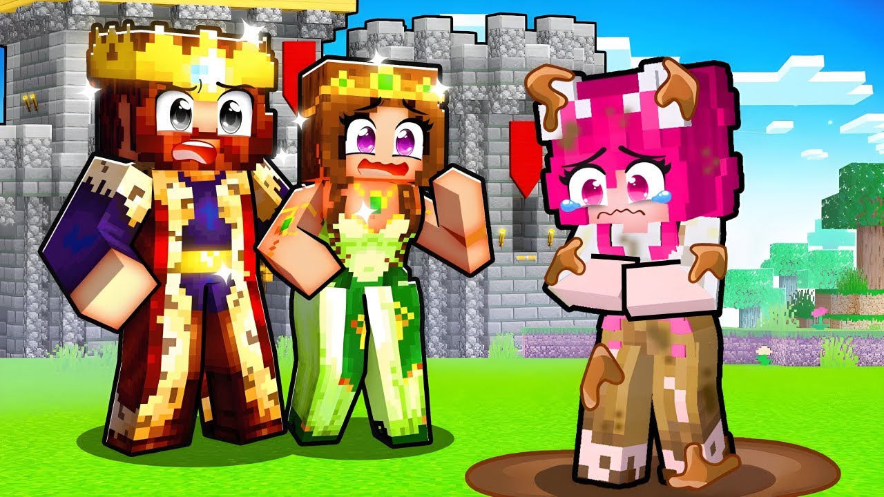ADOPTATA de o FAMILIE REGALA in Minecraft!
