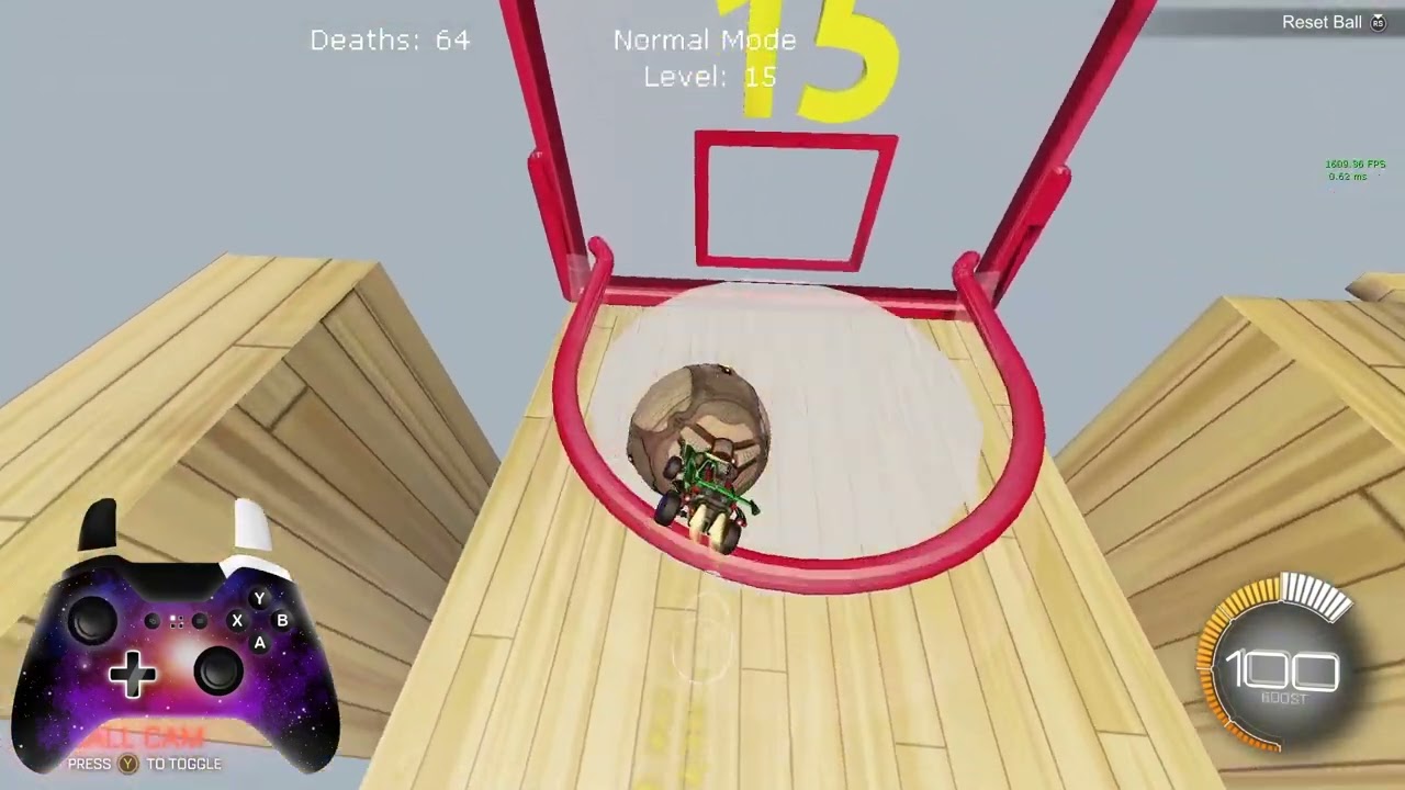 Air Dribble Hoops by tjbrother. Full Playthrough