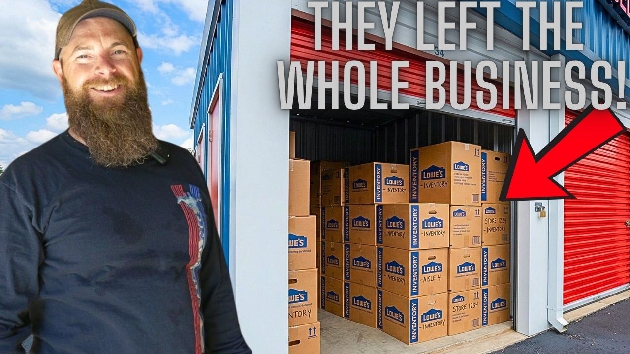 We just found $60,000 in inventory in an abandoned storage locker!