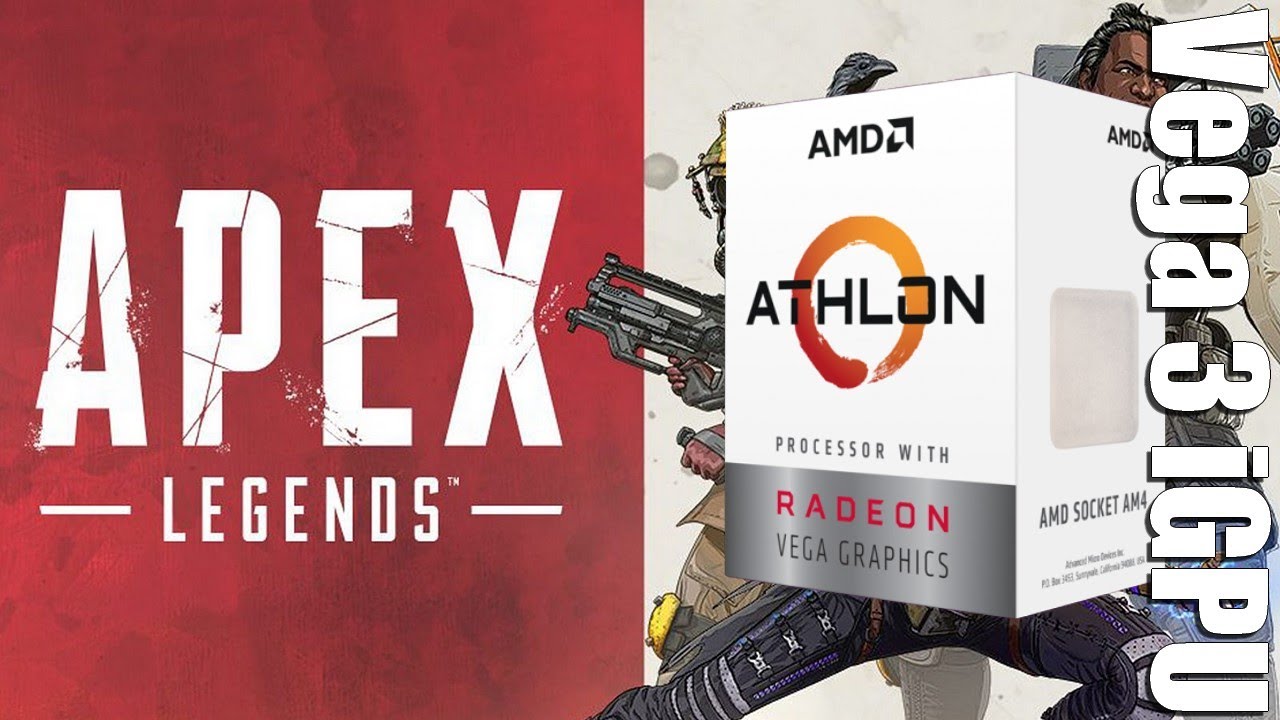 Playing APEX Legends on AMD Athlon 240GE - no discrete graphics card