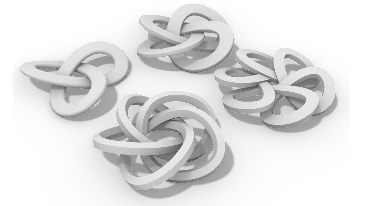 Generate Trefoil Geometry in Grasshopper
