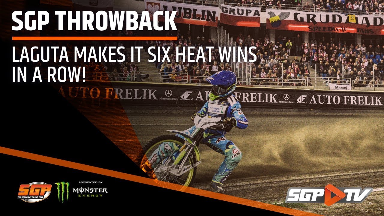 Laguta makes it six heat wins in a row! | SGP Throwback