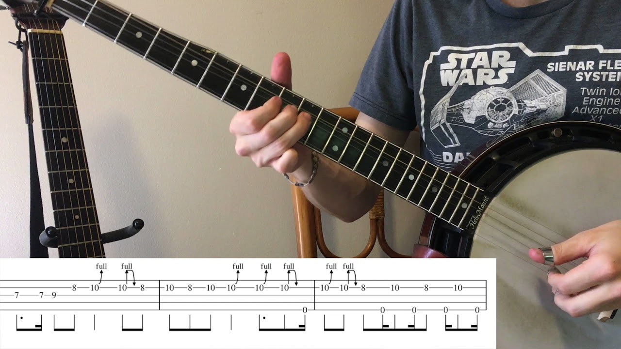 The SteelDrivers-Heaven Sent Banjo Break Lesson