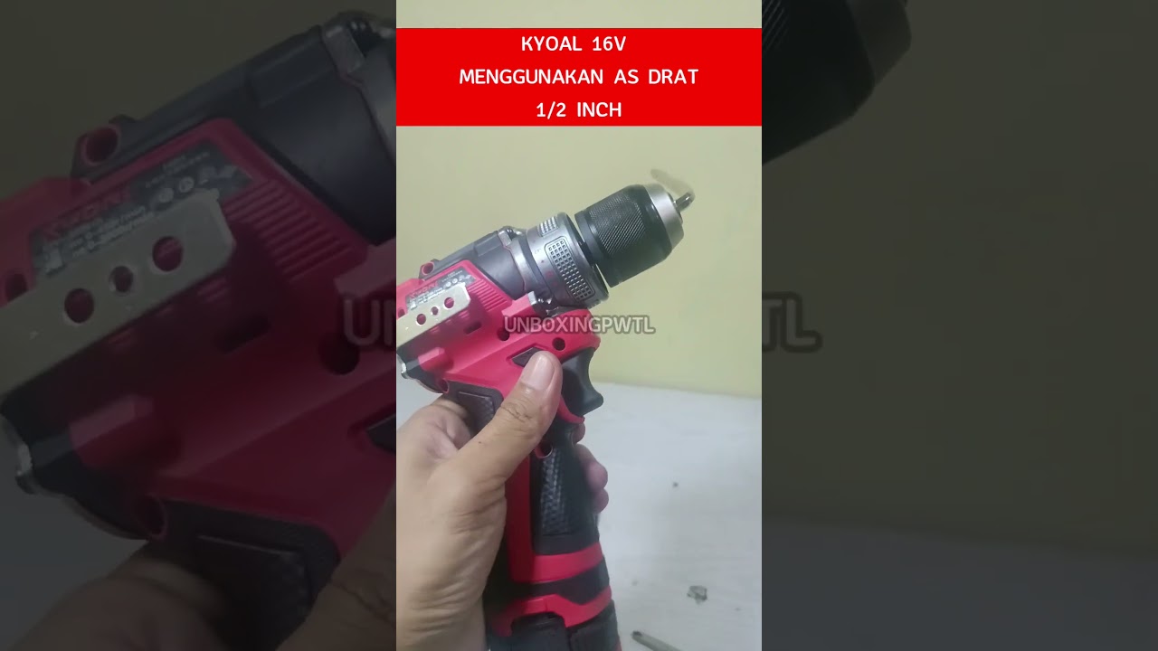 TERNYATA Bor KYOAL BRUSHLESS 16v 13mm #kyoal #powertools #borbrushless #unboxing