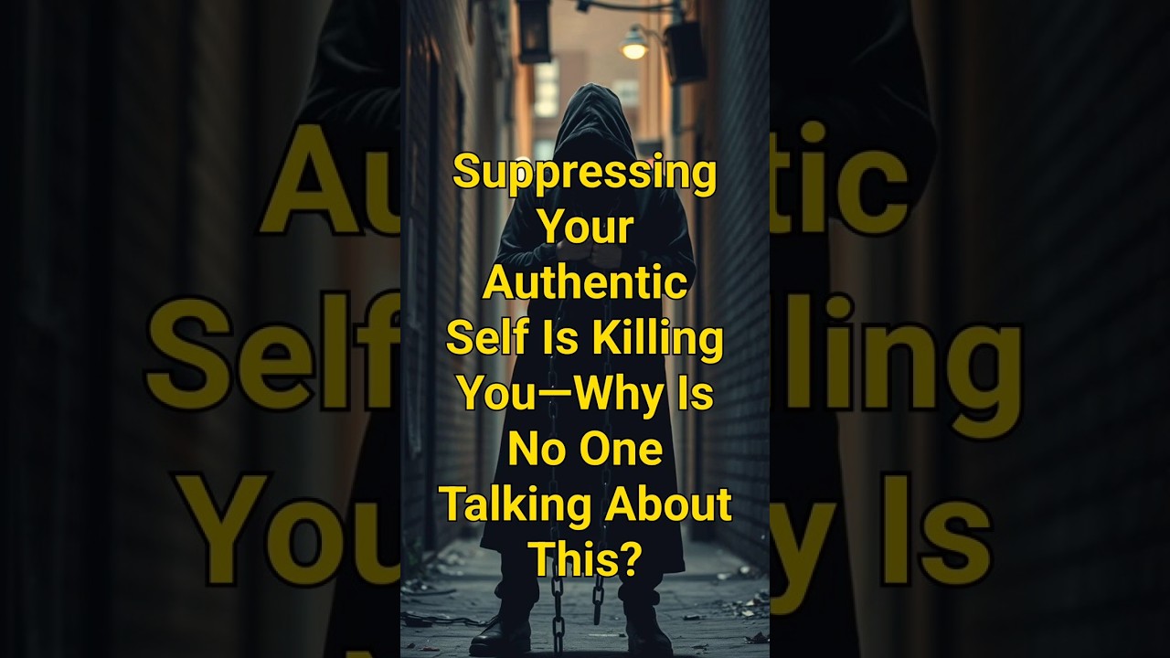 Suppressing your Authentic Self actually kills. #motivation #dailyinspiration #quotes