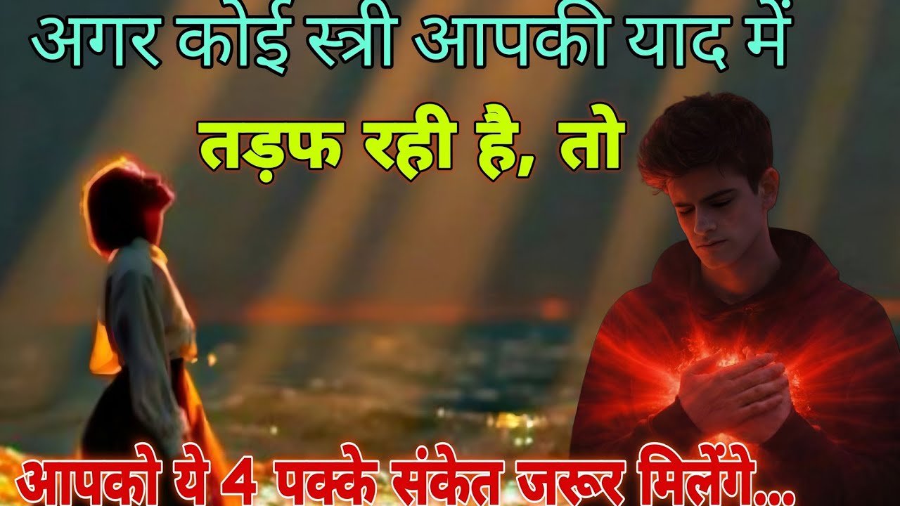 यदि कोई स्त्री आपकी याद में तड़फ रही है, तो आपको ये 4 संकेत जरूर मिलेंगे,