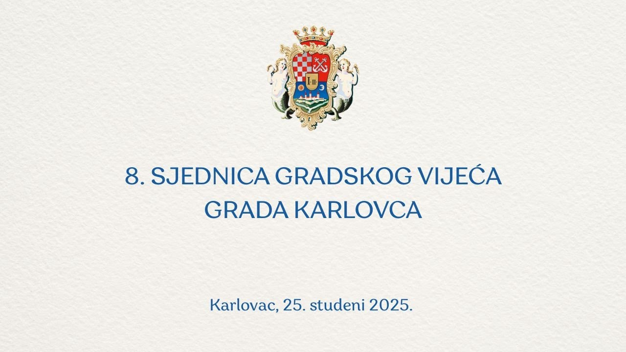 8. sjednica Gradskog vijeća 2025.