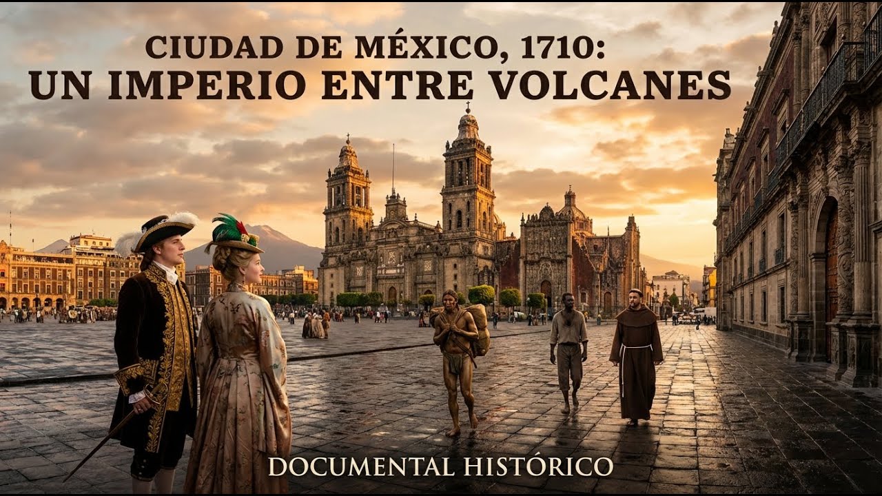 Un Día en la Ciudad de México, Década de 1700 — Revivida por IA