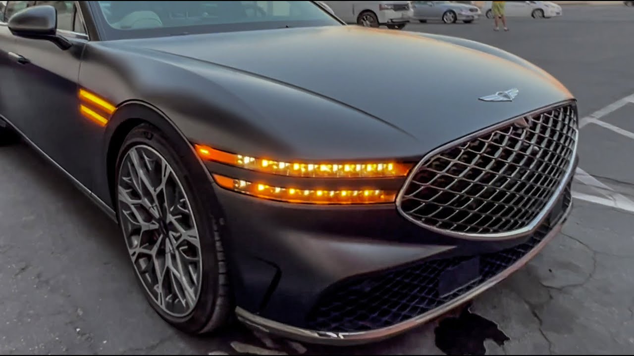 1st drive! new GENESIS G90 - problem for Mercedes-Benz S-Class? Test-drive & review.