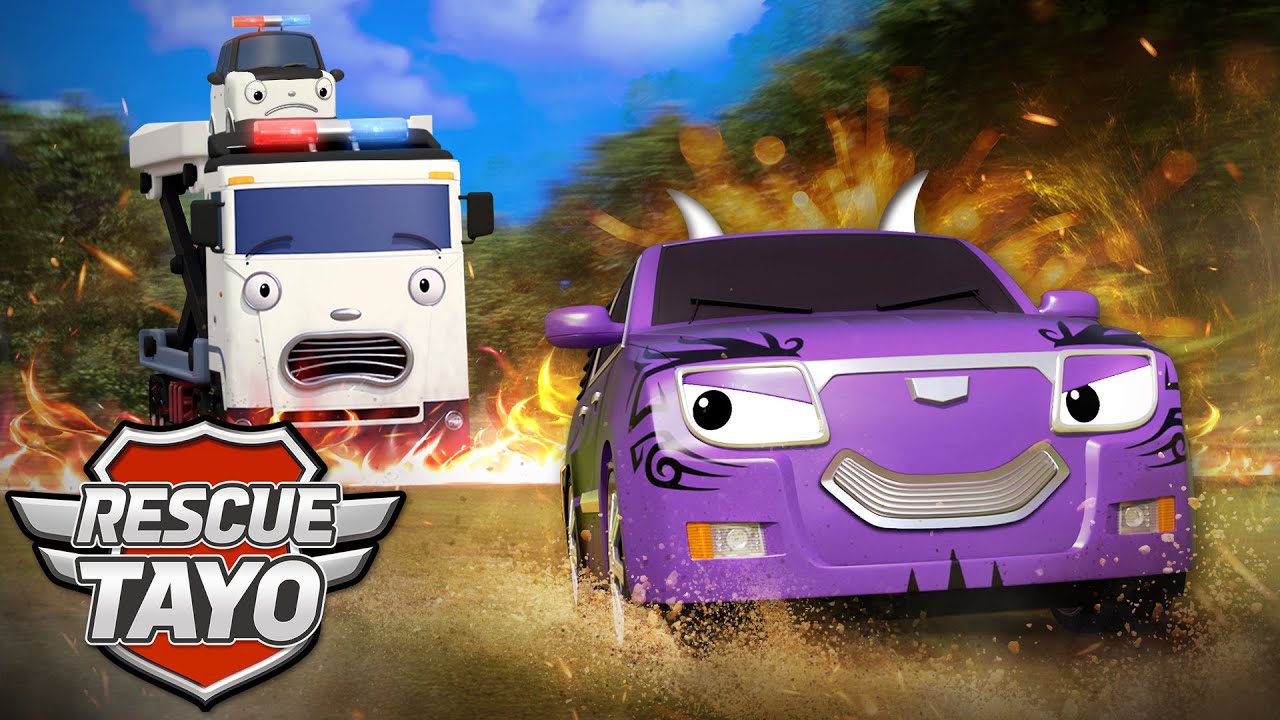 Police Car Paul and Liz! A New Villain Has Appeared! l Rescue Car Story l Tayo Rescue Team