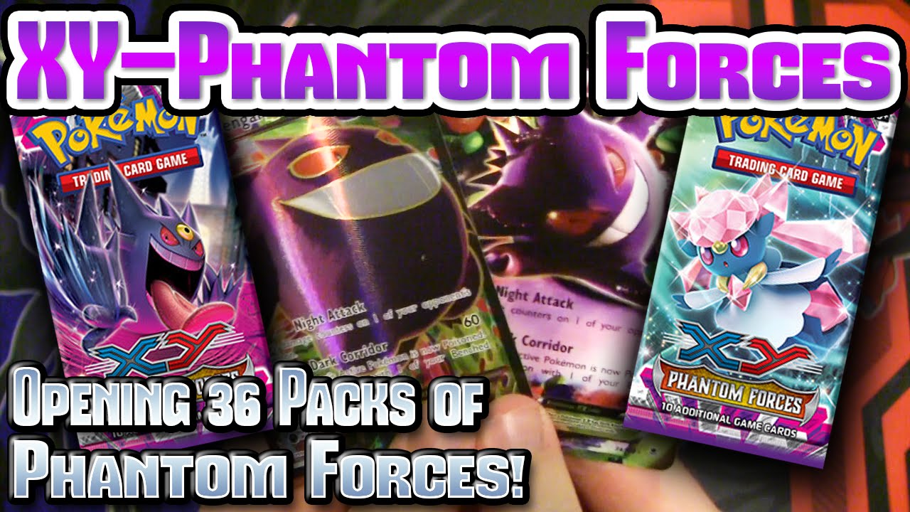 Pokémon XY: Phantom Forces TCG Booster Box Opening!