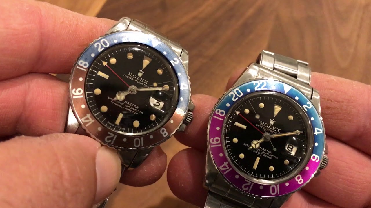 Rolex GMT Master ref1675 rare underline!