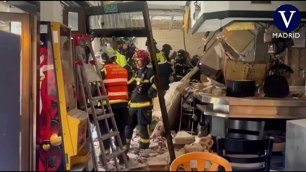 Una explosión en un bar de Puente de Vallecas deja al menos 25 heridos, tres de ellos graves