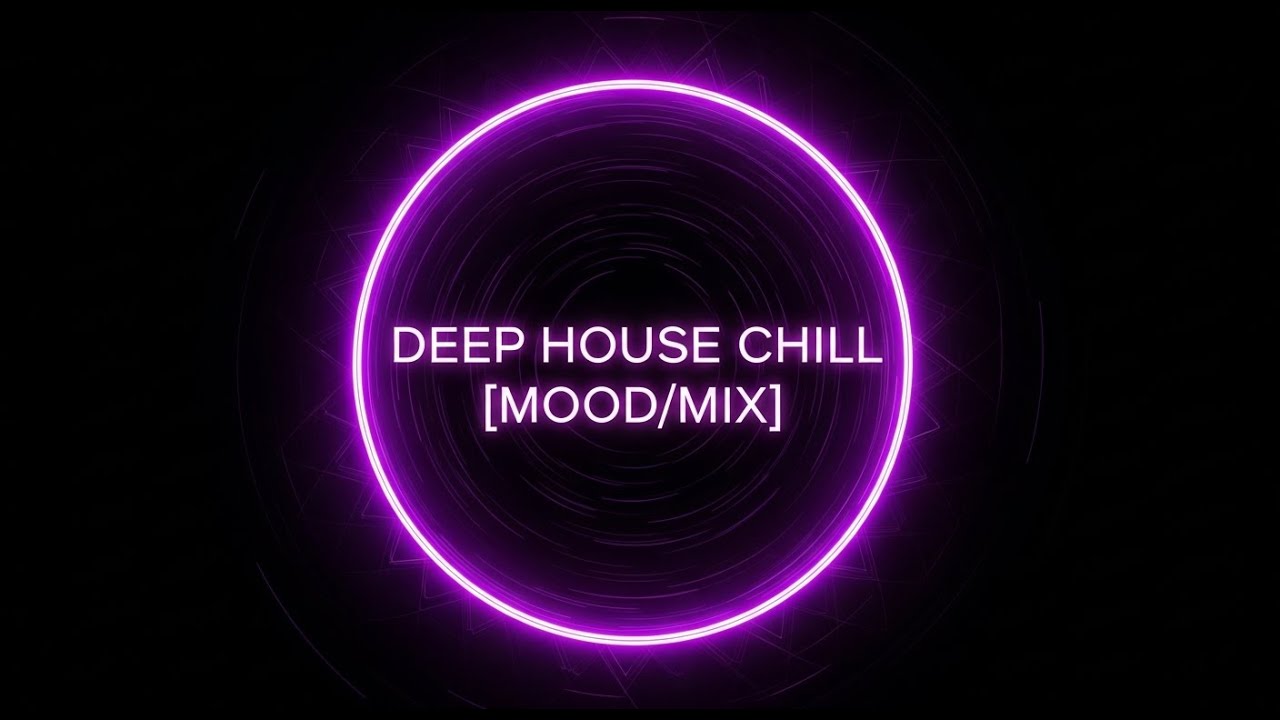 Night Drive Deep House Visualizer 8K Loop  Chill EDM Instrumental No Vocals